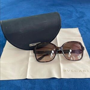 Bulgari Brown Sunglasses